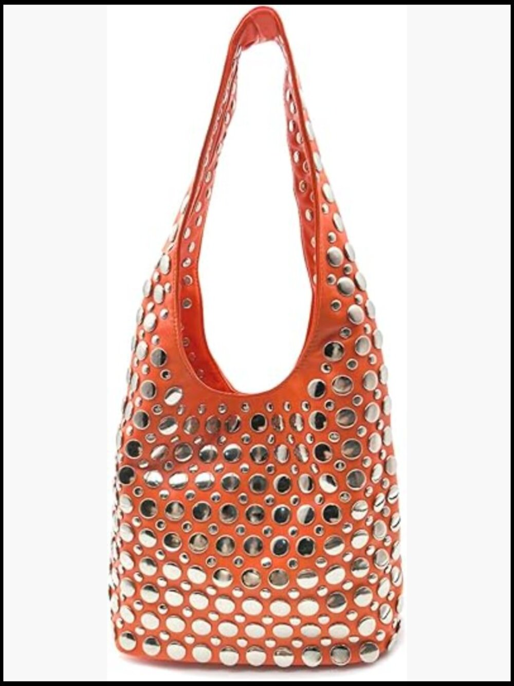 Y2K Hobo Shoulder Bag Punk Studded Top Handle Tote Handbag Fall Trend Purse